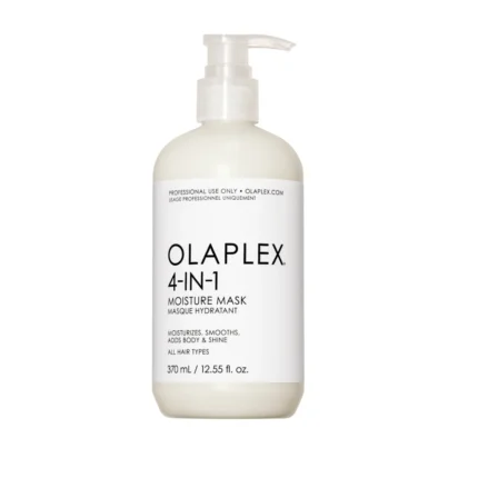 OLAPLEX 4-IN-1 Moisture Mask 370 ml – Masque hydratant intensif professionnel pour cheveux secs et abîmés