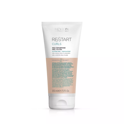 Revlon Professional RESTART Curls Gel-Huile Coiffant Multi-Usage – Cheveux Bouclés