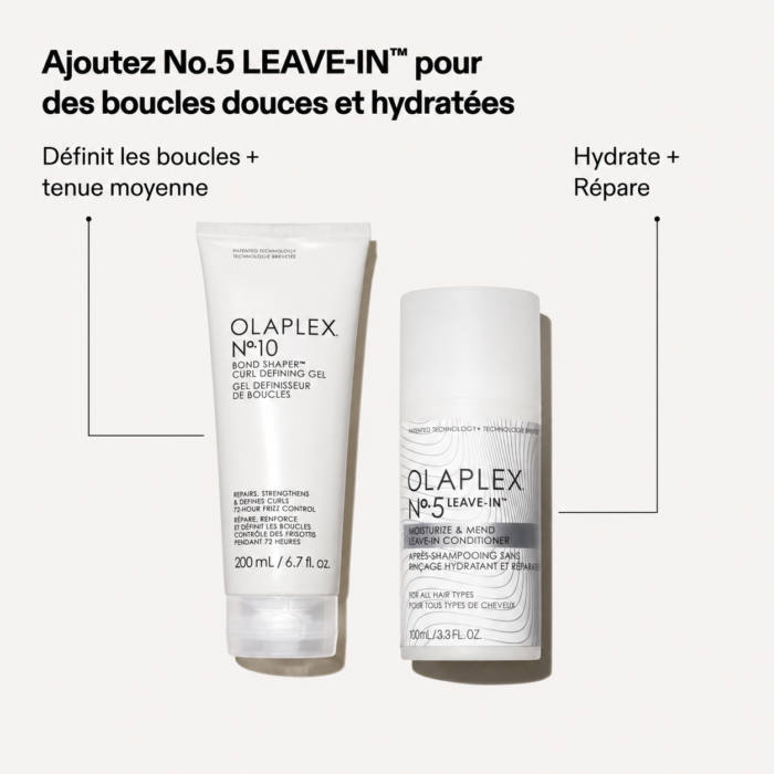 OLAPLEX N°10 Bond Shaper Curl Defining Gel – Gel définisseur de boucles