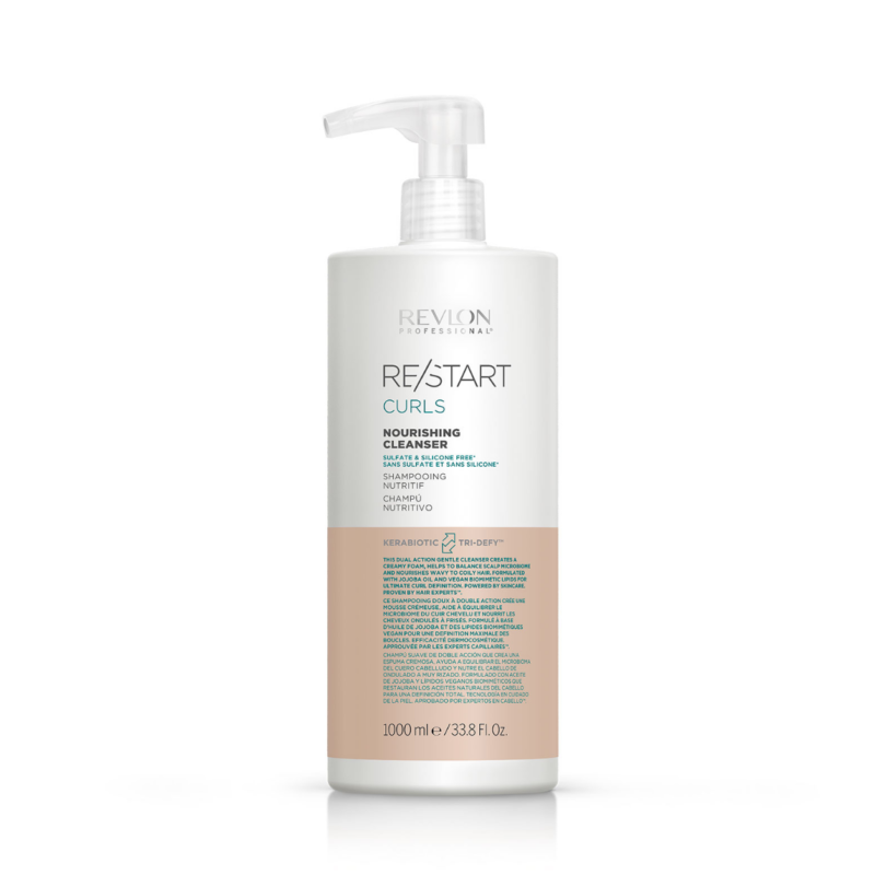Revlon Professional RESTART Curls Shampooing Nourrissant – Cheveux Bouclés