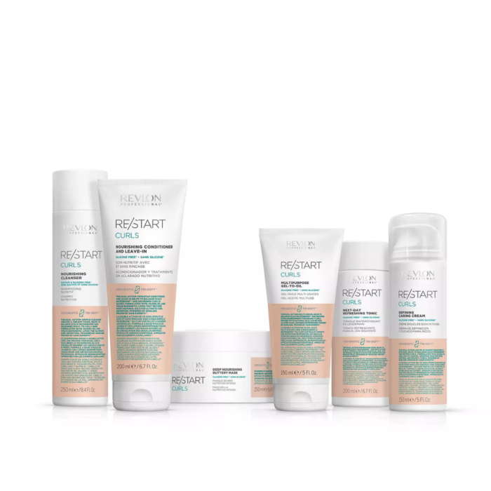 Revlon Professional RESTART Curls Shampooing Nourrissant – Cheveux Bouclés