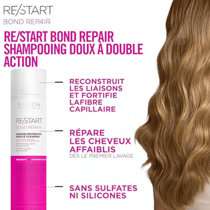 Revlon Professional RESTART BOND REPAIR SHAMPOOING RÉPARATEUR