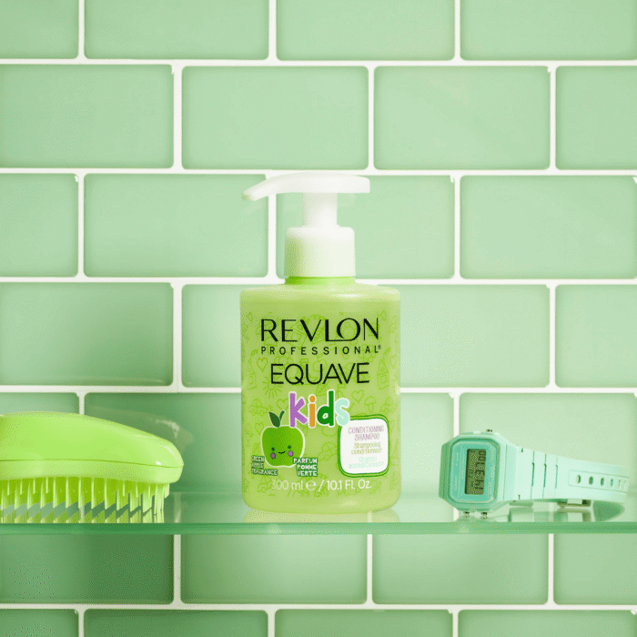 Revlon Professional Equave Kids Apple Shampooing 2-en-1 - Cheveux Fins et Délicats