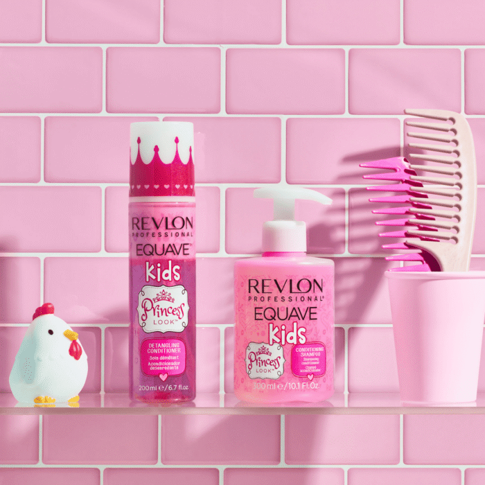 Revlon Professional Equave Kids Princess Shampooing 2-en-1 – Cheveux Fins et Délicats