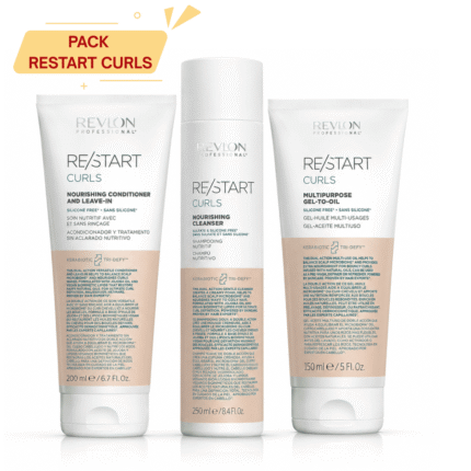Revlon Professional RESTART Curls Gel-Huile Coiffant Multi-Usage – Cheveux Bouclés