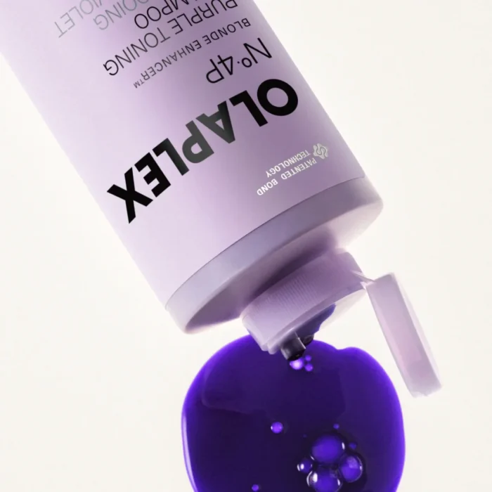 ⁦OLAPLEX Nº4P Blonde Enhancer Toning – Shampooing Violet⁩ - الصورة ⁦3⁩