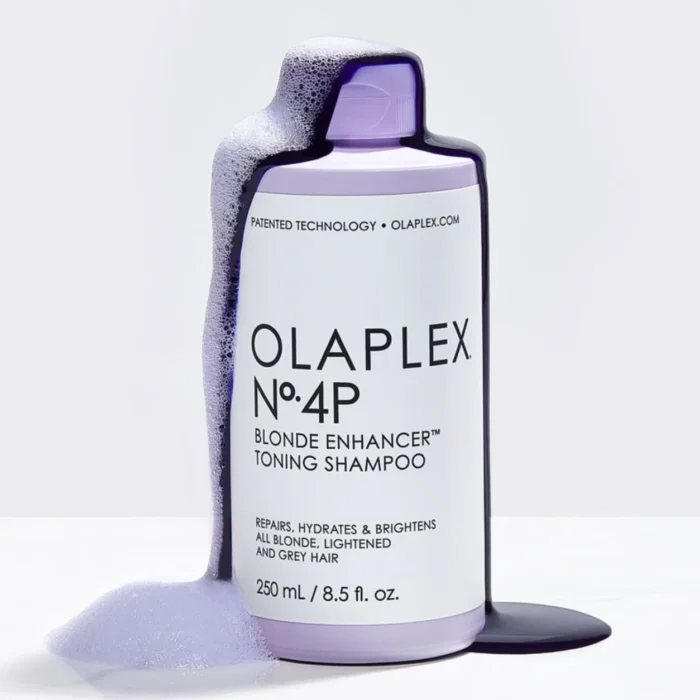 OLAPLEX N°4P Blonde Enhancer Toning – Shampooing violet